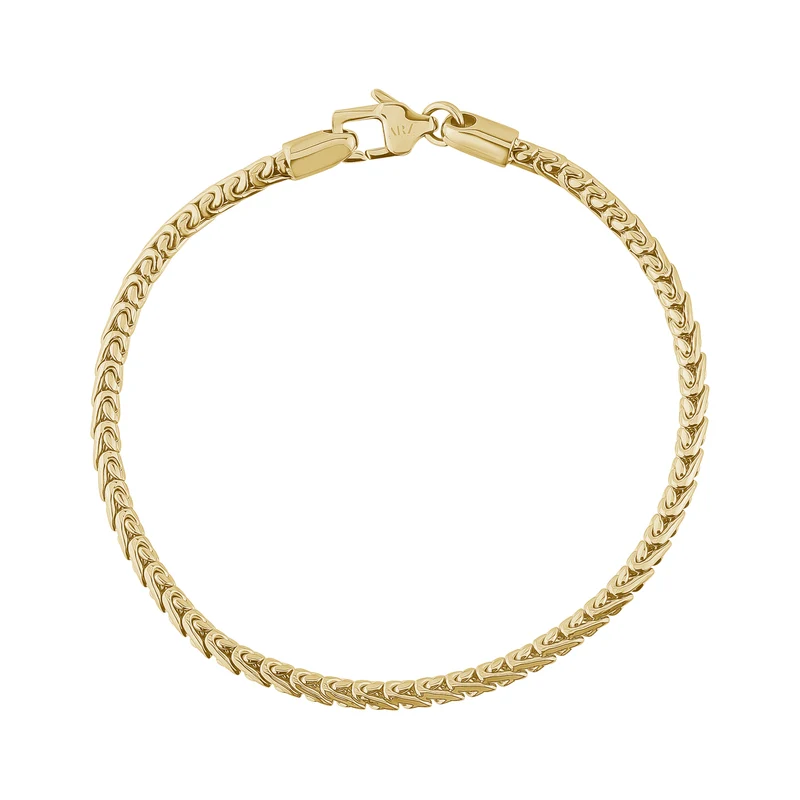 Bracelet à maillons arrondis | 3 mm