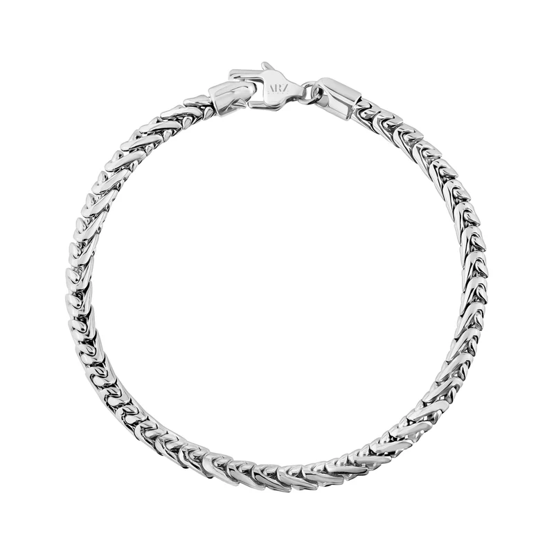 Bracelet à maillons arrondis en S | 4,5 mm