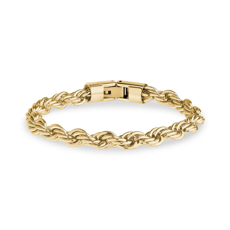 Bracelet chaîne à maillons de 6 mm