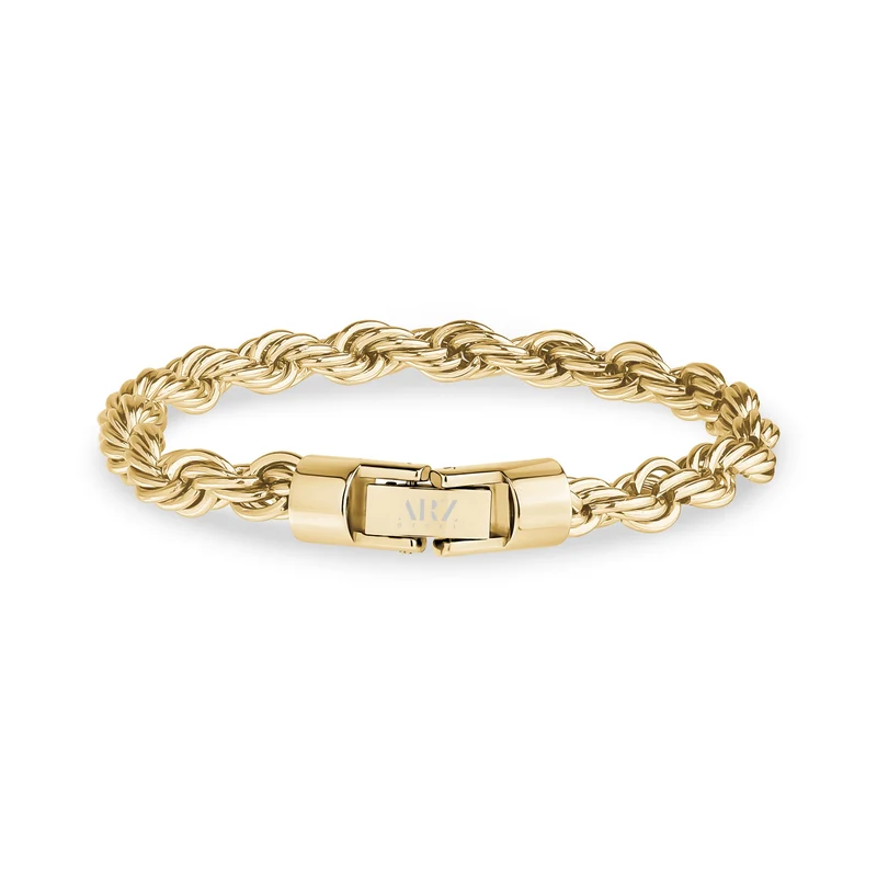 Bracelet chaîne à maillons de 6 mm