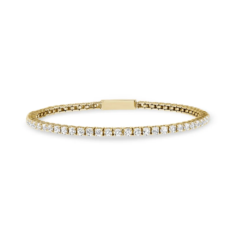 Bracelet tennis gravable | 2,5 mm