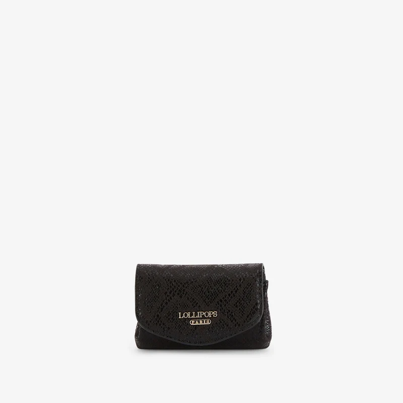 Porte-monnaie noir Roxana