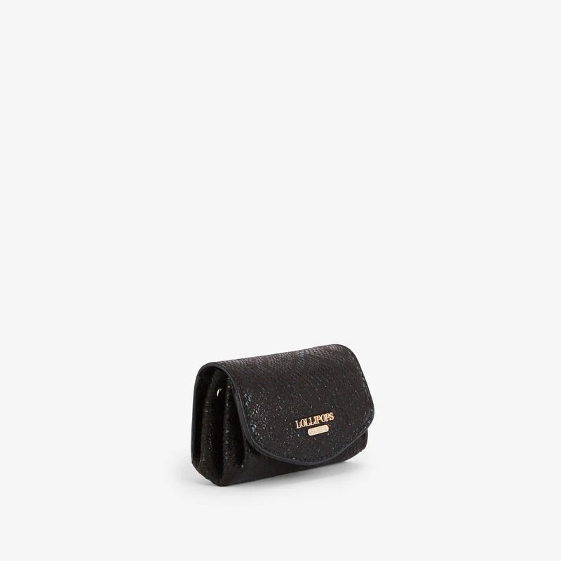 Porte-monnaie noir Roxana