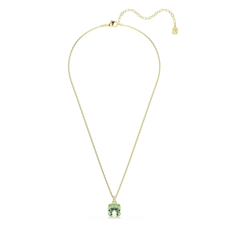 Swarovski Collier Millenia Or avec pendentif vert 5764821