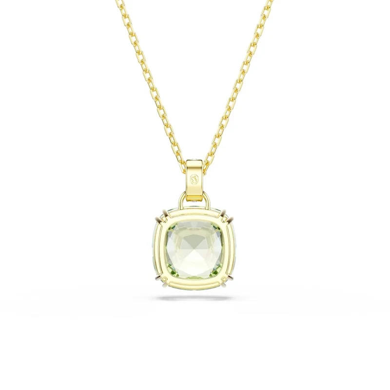 Swarovski Collier Millenia Or avec pendentif vert 5764821