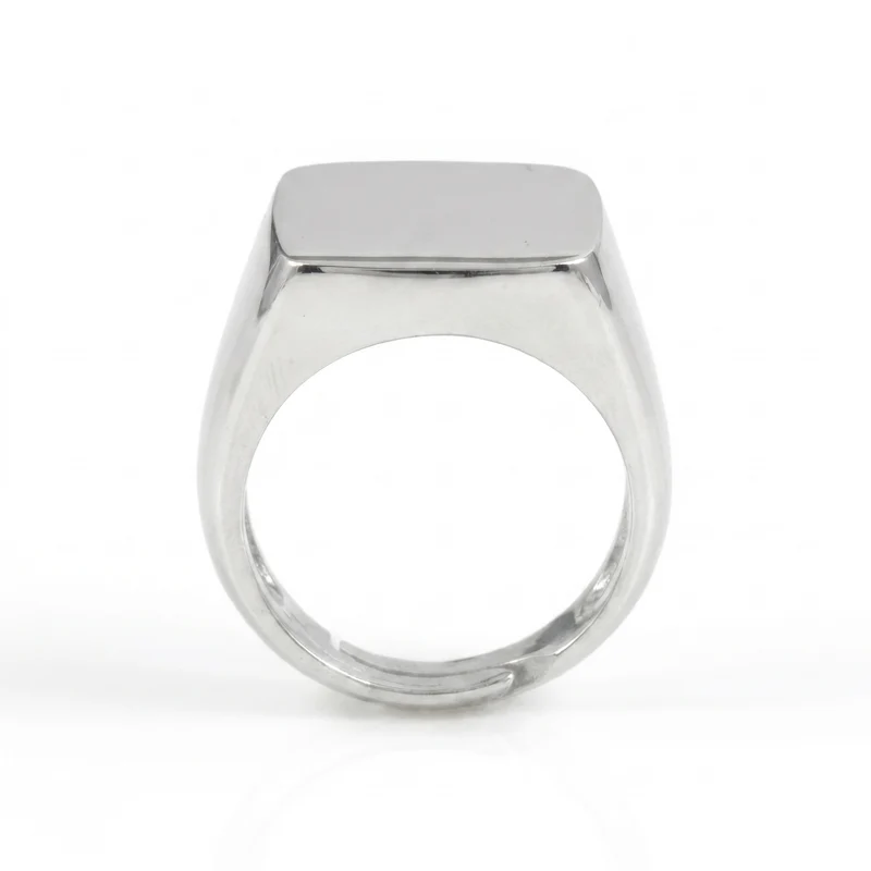 Chevalière Carrée