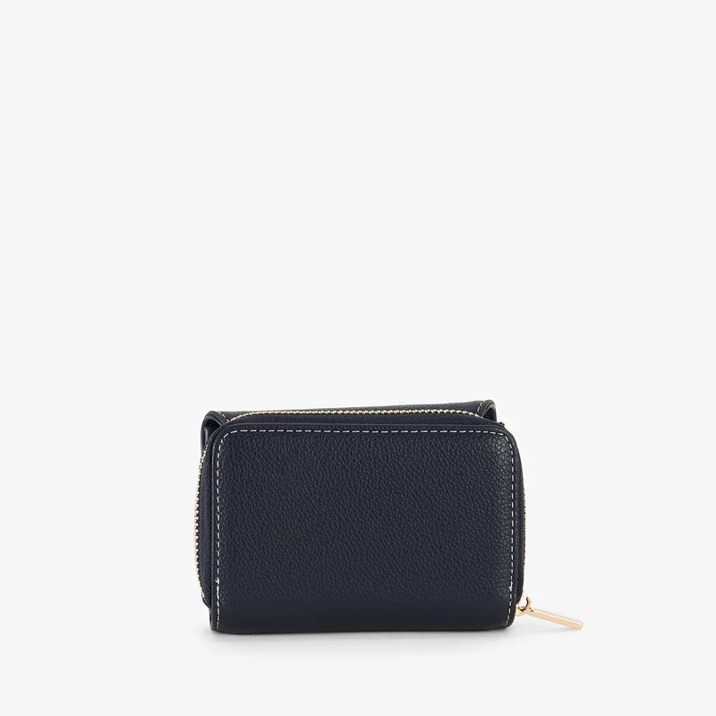 Petit portefeuille bleu Petula