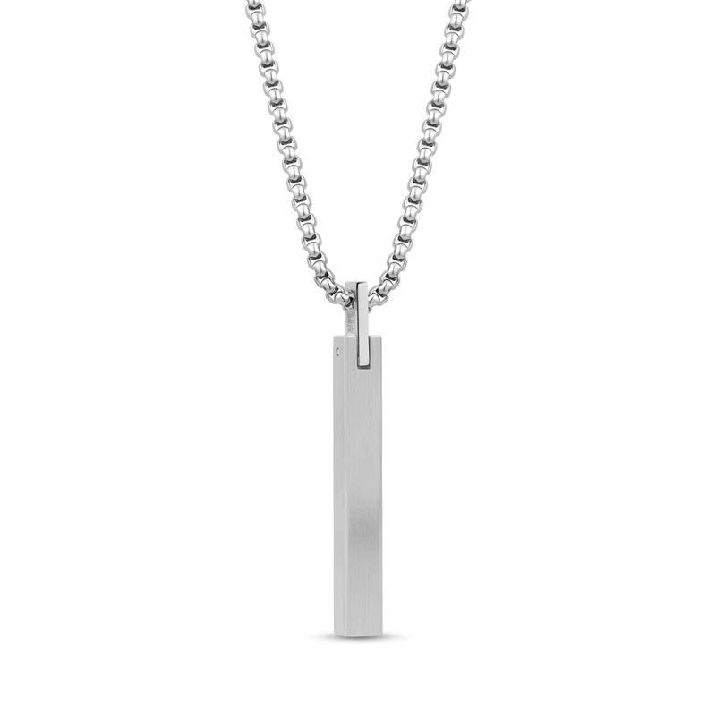 Pendentif en forme de barre mate et élégante
