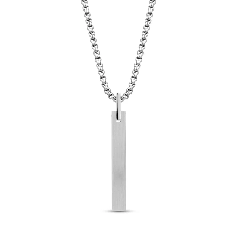 Pendentif en forme de barre mate et élégante