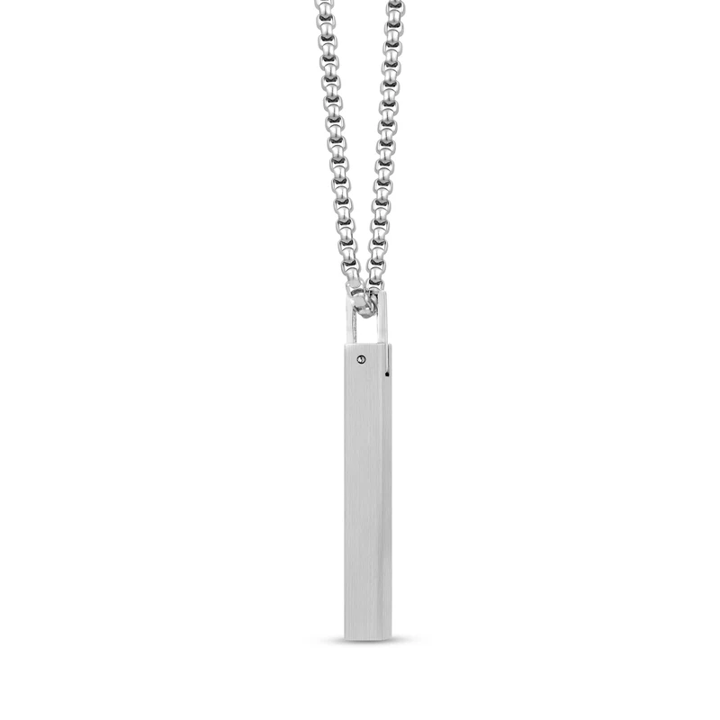 Pendentif en forme de barre mate et élégante