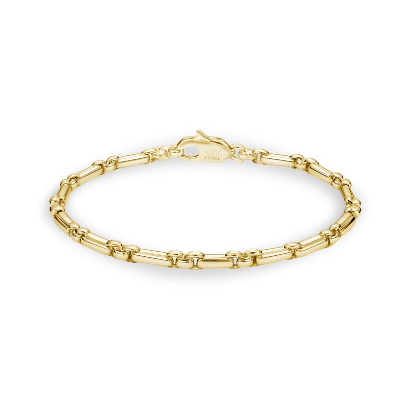 Bracelet Figaro à maillons ronds