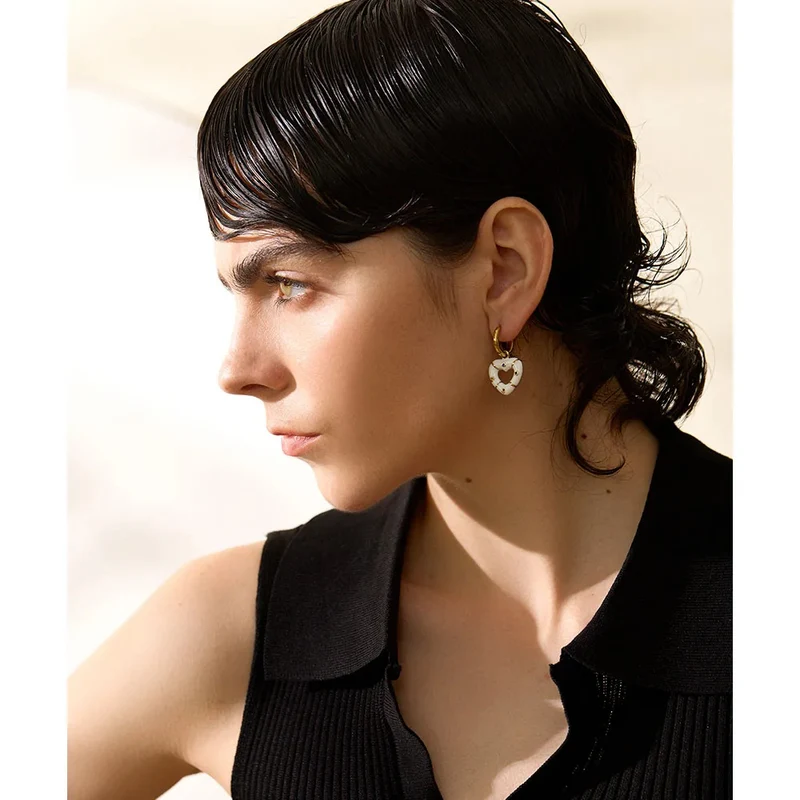 Boucles d'Oreilles Coeur Fashion