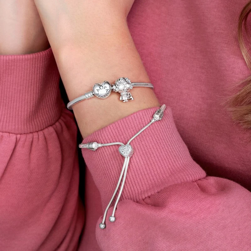 Pandora Moments 925 Sterling Silver Bracelet 590719-16