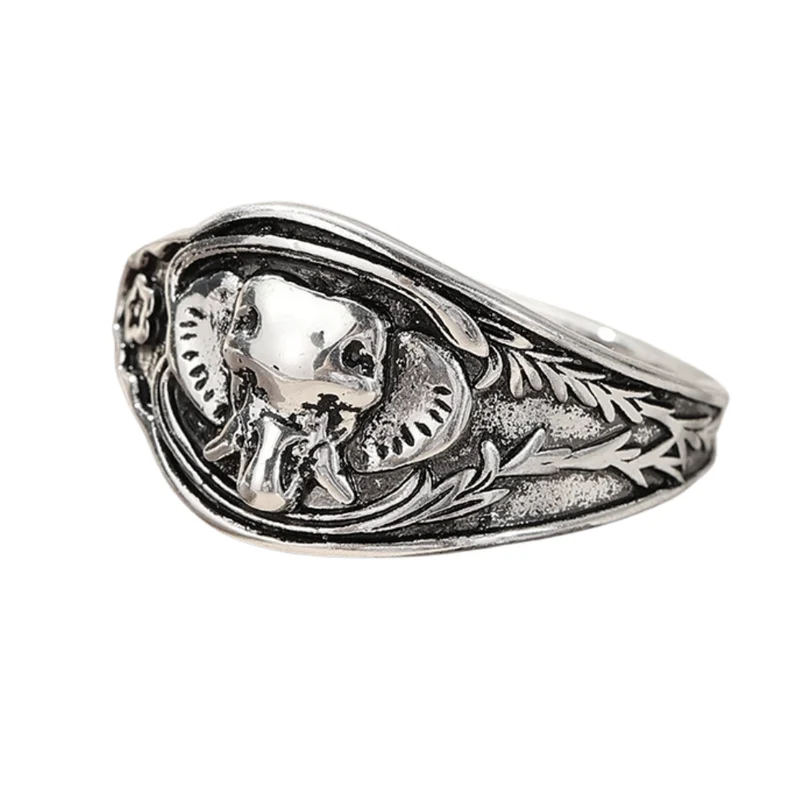 Bague Éléphant Ovale