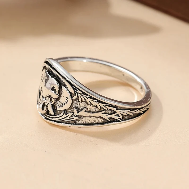 Bague Éléphant Ovale