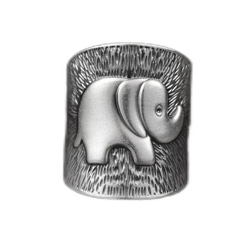 Bague Éléphant Rétro