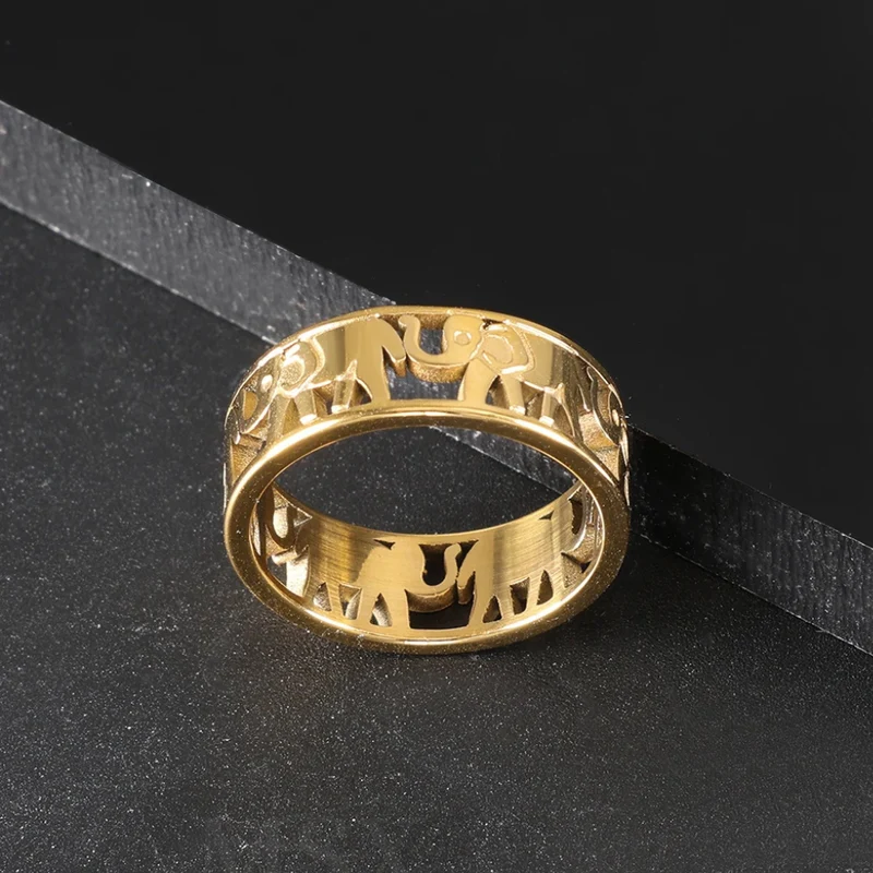 Bague Éléphant Or