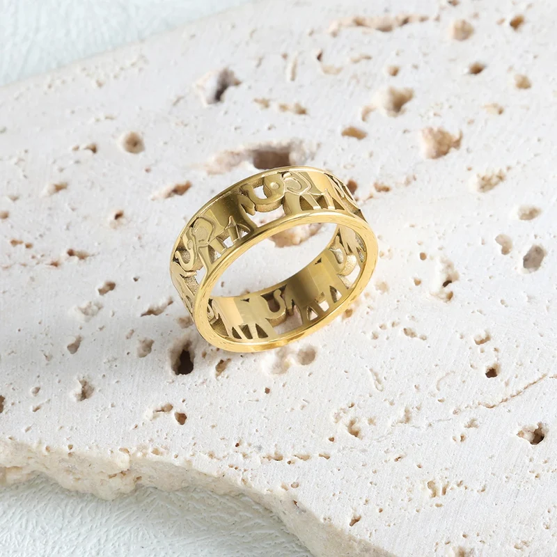 Bague Éléphant Or