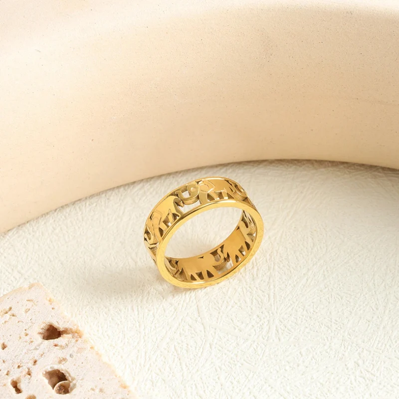 Bague Éléphant Or