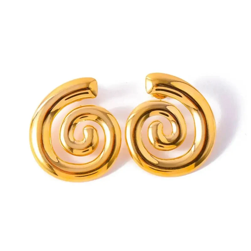 Boucles d'Oreilles Spirales