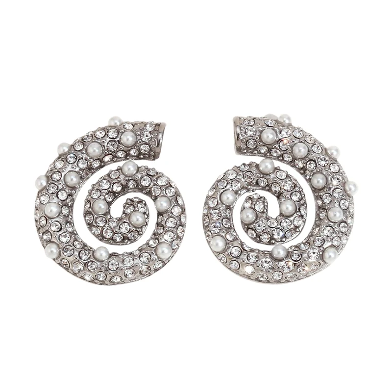 Boucles d'Oreilles Coquillages Cristaux