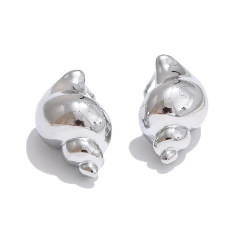 Boucles d'Oreilles Coquillage Marin