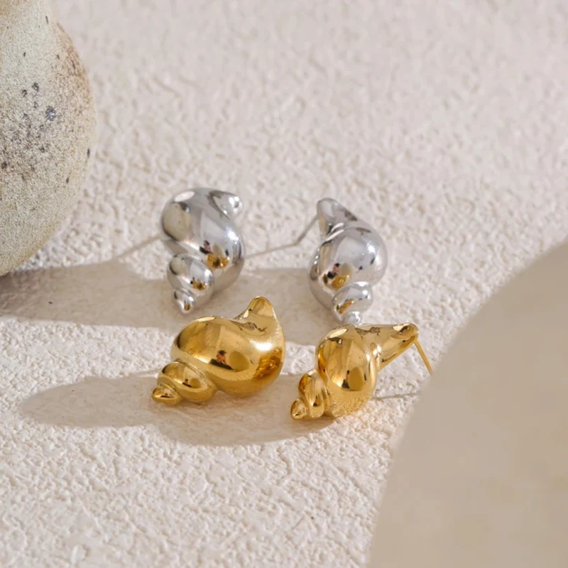 Boucles d'Oreilles Coquillage Marin