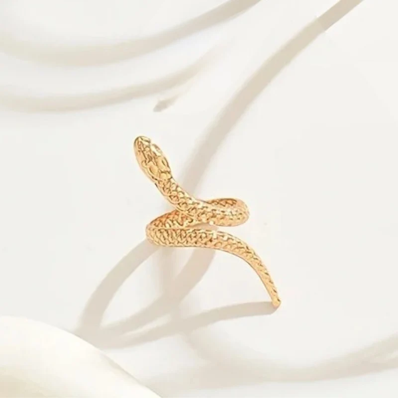 Bague Serpent Dorée