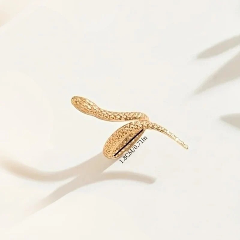 Bague Serpent Dorée