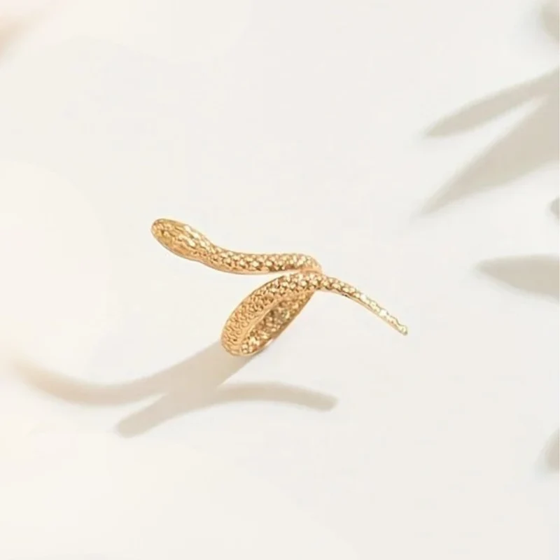 Bague Serpent Dorée