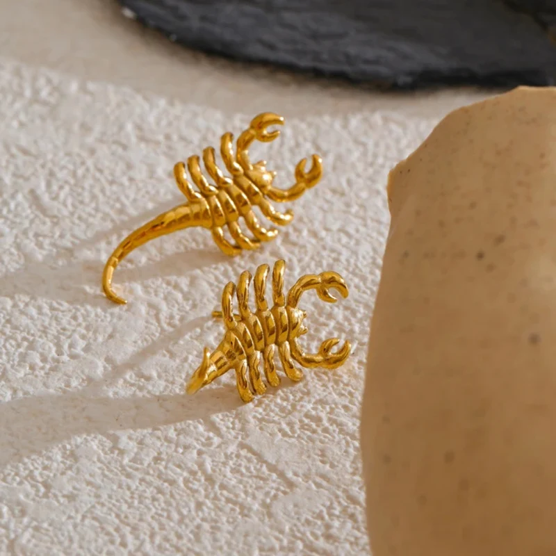 Boucles d'Oreilles Scorpion Femme