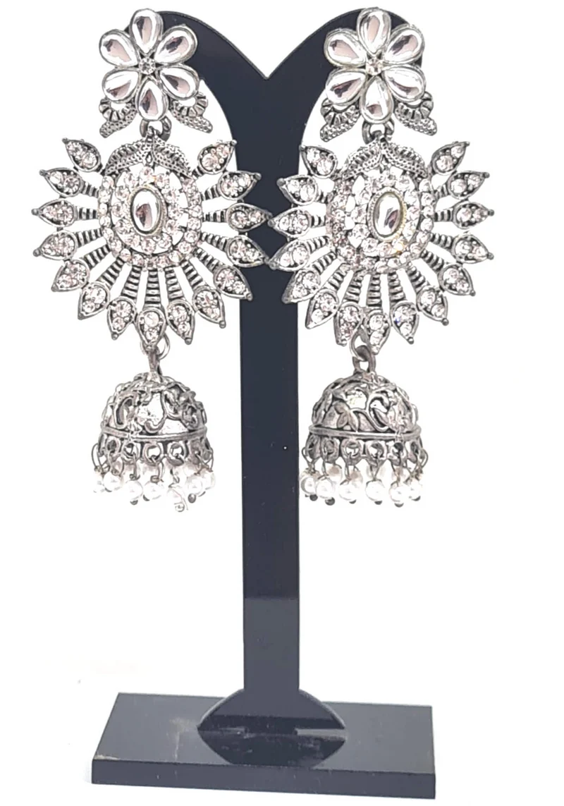 Boucles Indiennes Sandhya – Vieux Argent