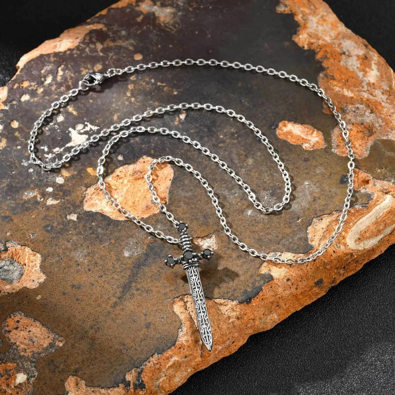 Collier Épée Viking Homme