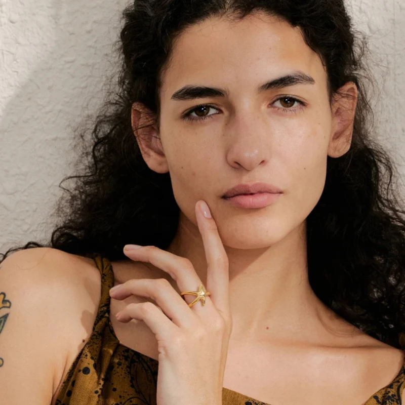 Bague Étoile de Mer Réglable