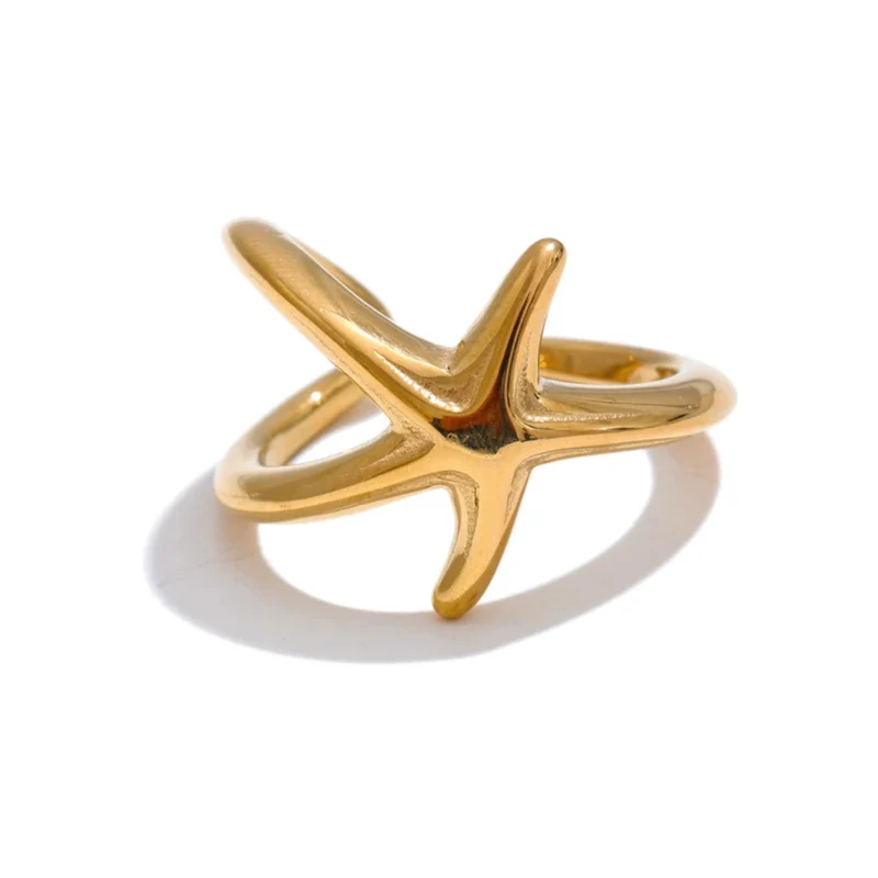 Bague Étoile de Mer Réglable