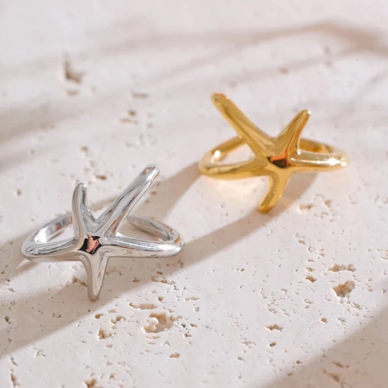 Bague Étoile de Mer Réglable