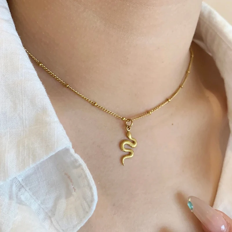 Collier petit Serpent