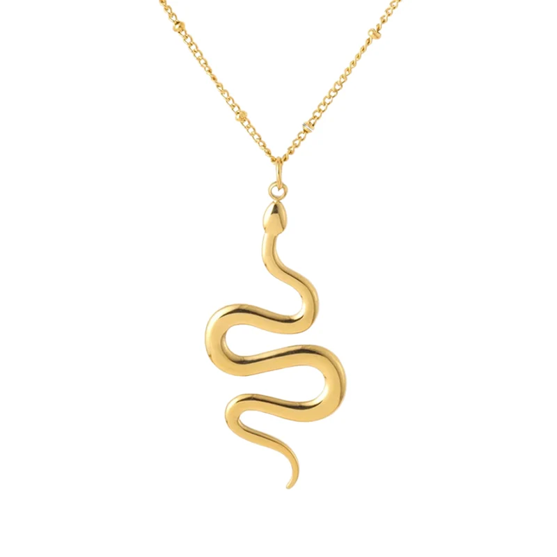 Collier pendentif Serpent Femme