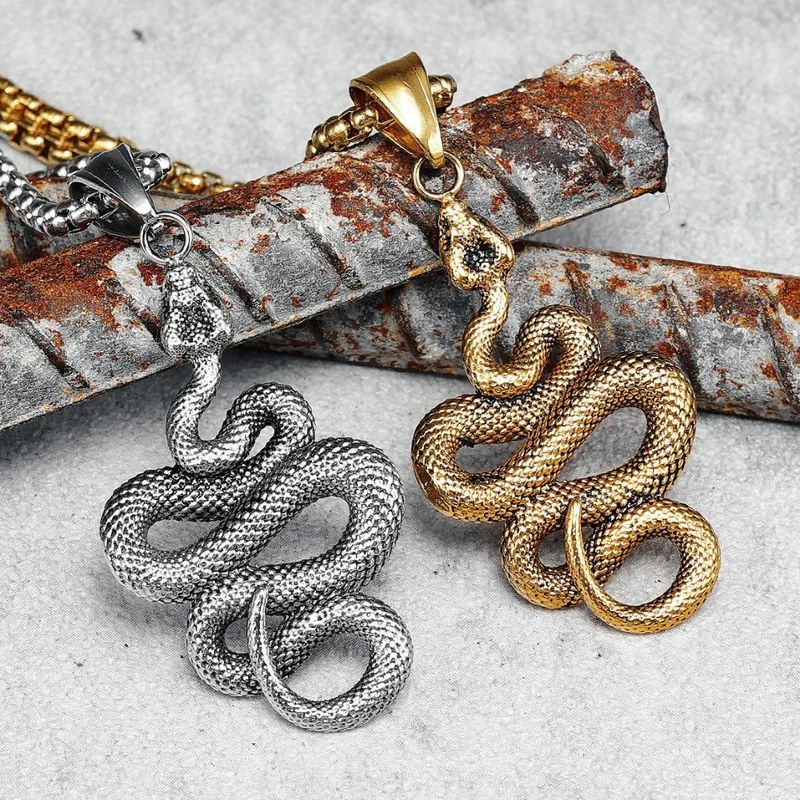 Collier Vipère Homme