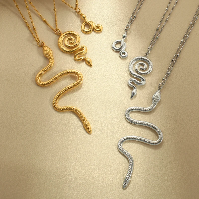Collier Serpent Élégant
