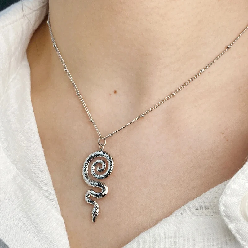 Collier Serpent Cercle
