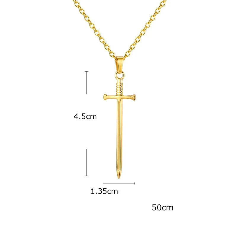 Collier Épée Homme