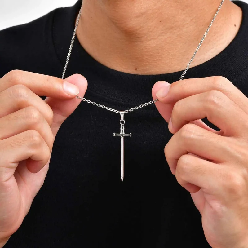 Collier Épée Homme
