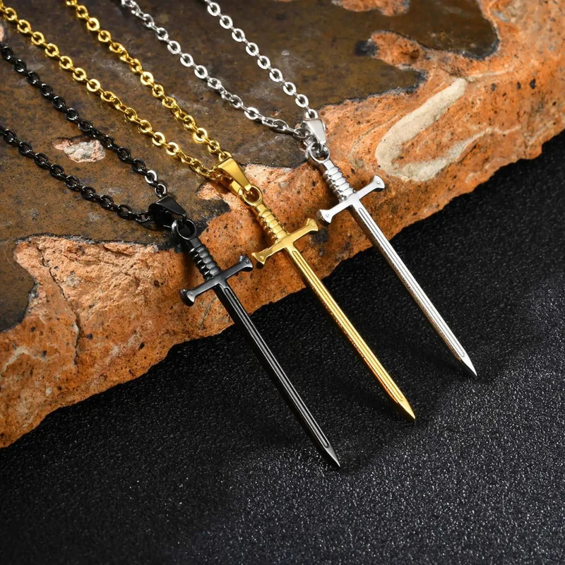 Collier Épée Homme