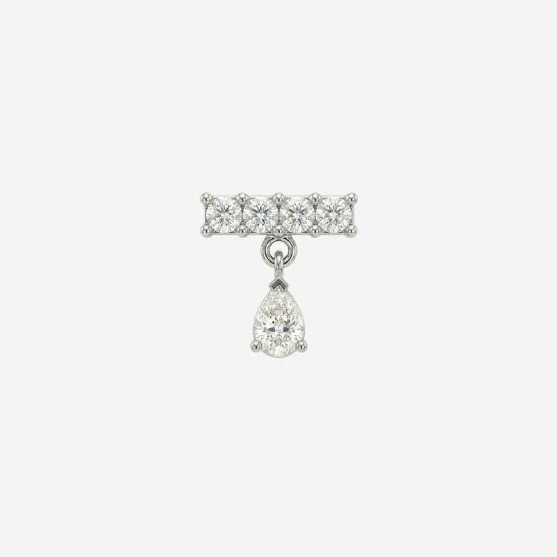 Piercing Goutte Élégant et Délicat (1 pièce)