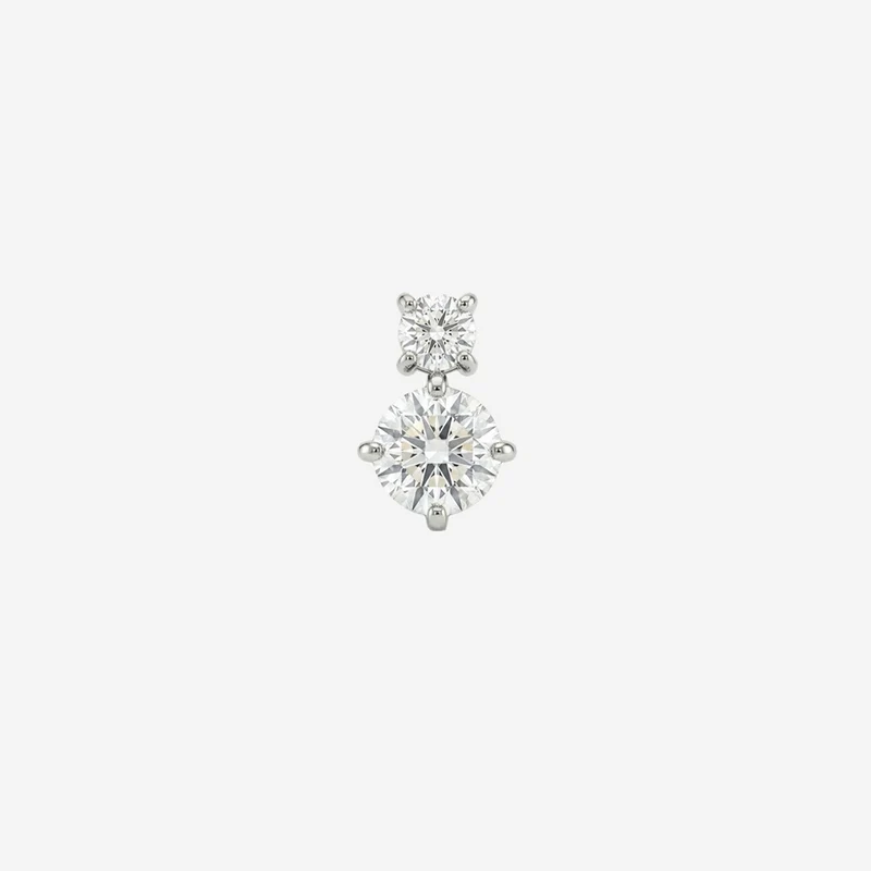 Piercing Double Cristal Élégant et Raffiné (1 pièce)