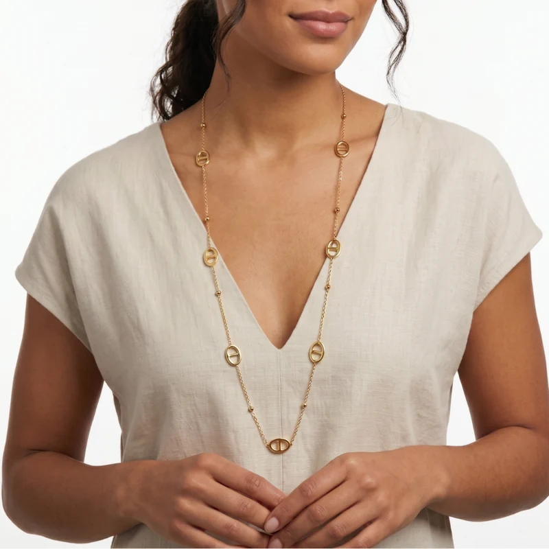 Collier Design Élégant Minimal et Délicat