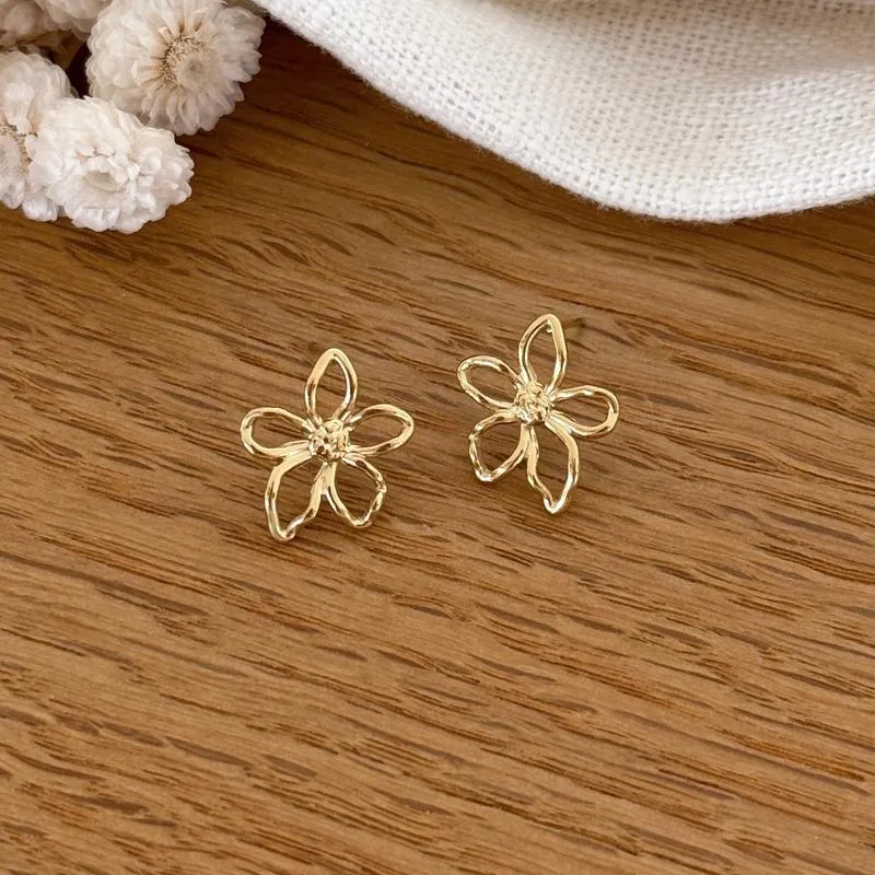 Boucles d'oreilles "Eline" acier