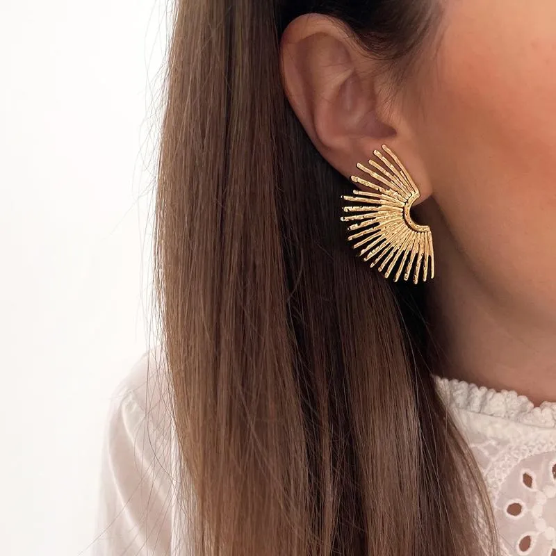 Boucles d'oreilles "Soraya" acier