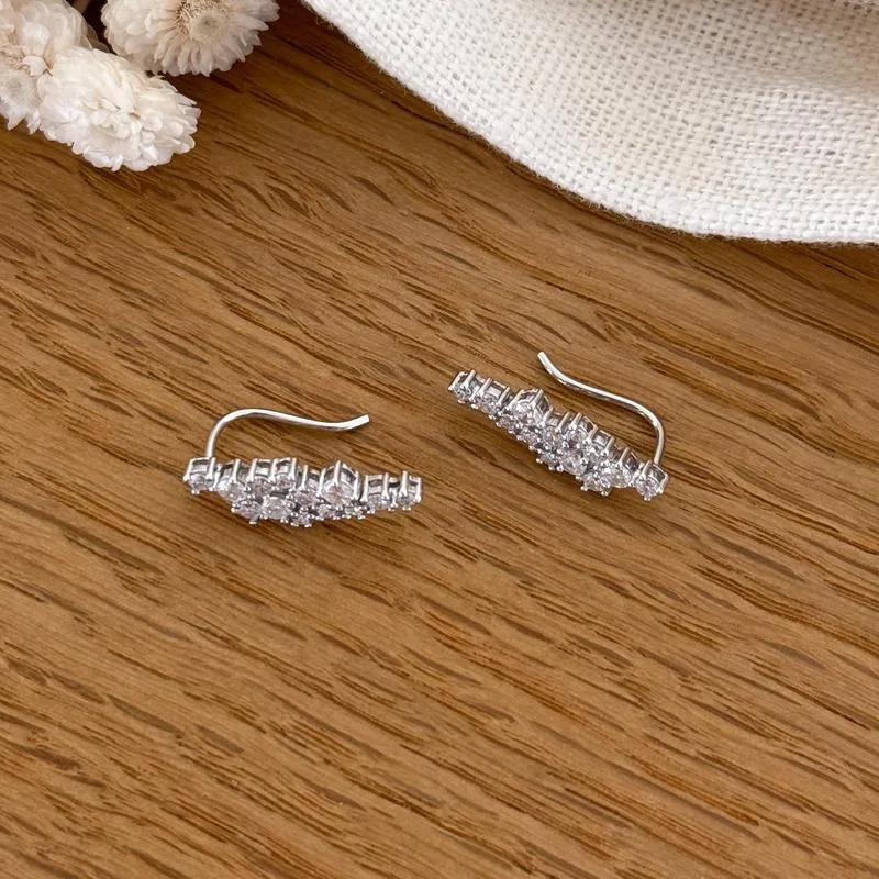 Boucles d'oreilles "Garance" argent